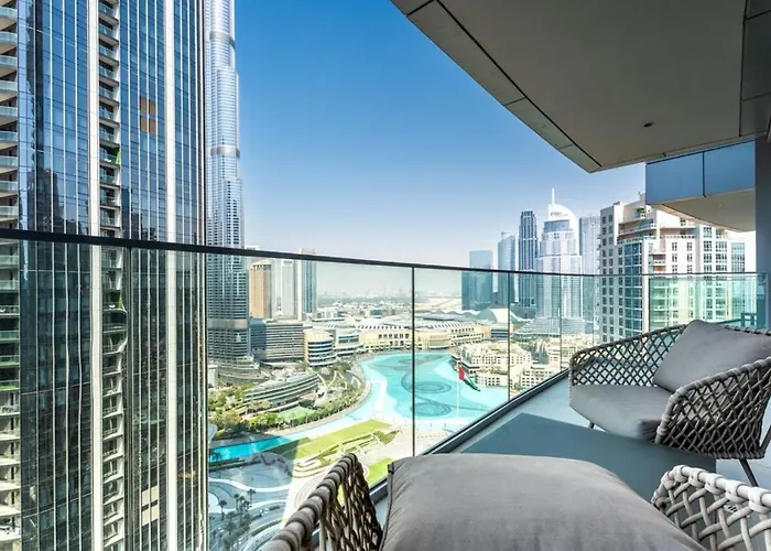Burj Khalifa Fountain Full View Opera Grand 4Br